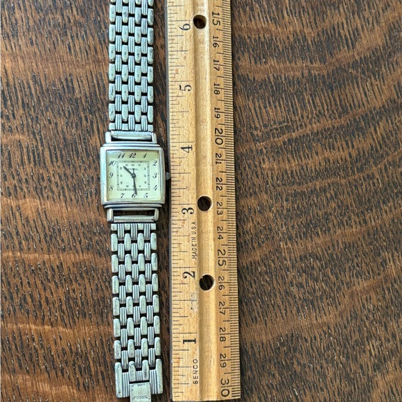 Fossil Vintage Square Art Deco Style Watch - Picture 8 of 16